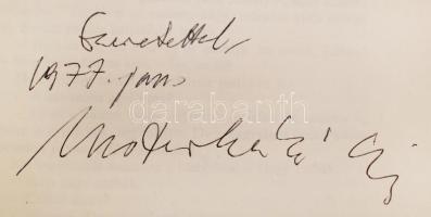 Mesterházi Lajos: A kardnyelő és az emberek. Novellák. Budapest, 1977, Szépirodalmi Könyvkiadó. Szer...