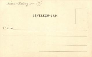 Szabadka, Városháza, Terézia nagytemplom; kiadja Heumann Mór könyvkereskedése / town hall, church