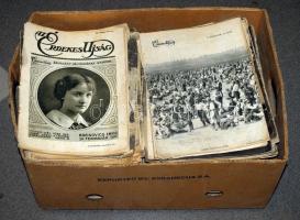 1913-  Érdekes Újság. Képes szépirodalmi hetilap. Felelős szerkesztője 1919-ig Kabos Ede,  Nyomta a ...