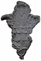 Osztrák-Magyar Monarchia ~1914-1918. "17. Morva Vadász Zászlóalj" Zn sapkajelvény (48x32mm) T:2 tű letört Austro-Hungarian Monarchy ~1914-1918. "17th Moravian Jäger Battalion" Zn cap badge (48x32mm) C:XF pin missing