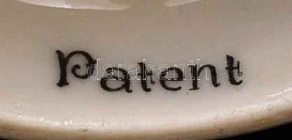 Virágmintás porcelán paprika, bors- és sószóró, matricás, 3 db, dugó nélkül, hibátlan, jelzett, m: 1...