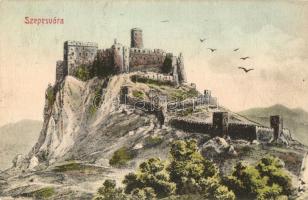 Szepesi vár, Sax Nándor kiadása / castle (EK)