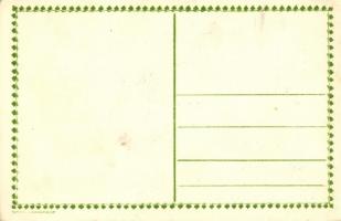 Modell Zwieback, Wien; Kärtnerstrasse 11-15. / fashion advertisement postcard, signed MN