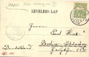 Szabadka, Szentháromság és Batthyány utca; kiadja Víg Zsigm. Sándor / trinity, Batthyány street (EK)