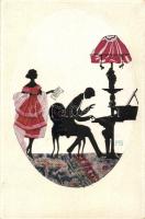 Musik, Pasto-Silhouetten s: Marte Graf (EK)