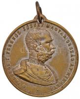 1890. Ferenc József látogatása emlékéül ezüstözött Br emlékérem. Ő FELSÉGE I. FERENCZ JÓZSEF MAGYARORSZÁG AP. KIRÁLYA / LEGMAGASABB LÁTOGATÁSA EMLÉKÉÜL 1890 SZEPTERMBER HÓ (30mm) T:2- kis ph. Hungary 1890. For the Visitation of Franz Joseph I silver plated Br commemorative medallion (30mm) C:VF small edge error