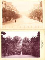 cca 1890 Eger, Franzensbad 6 photos 16x12 cm cca 1890 Eger, Franzensbad 6 db keményhátú fotó 16x12 c...