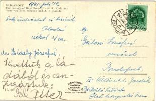 Badacsony, Szegedy Róza- és Kisfaludy-ház