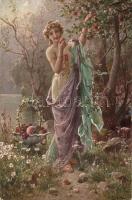 Le gout / The taste, lady, Serie 107. No. 1369. s: H. Zatzka