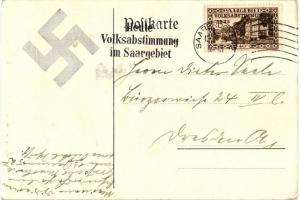 1935 Saarabstimmung / vote, NS propaganda (EK)
