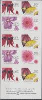 Wildflowers self-adhesive stamp booklet, Vadvirágok öntapadós bélyegfüzet