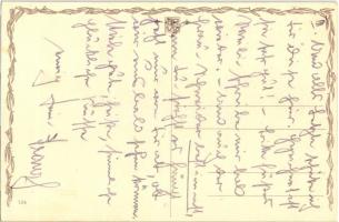 Indigenous girl; Erotic art postcard BRW Serie 124. s: Mila v. Luttich