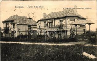 Rixensart, Ferme Sans-Souci, J. Pierrard, Hotel de la Gare / farm, hotel of the railway station (EK)