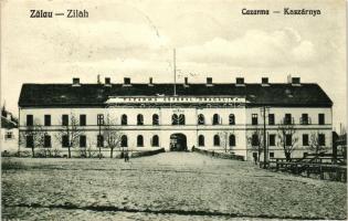 Zilah, Zalau; Kaszárnya / Cazarma / military barracks vissza So. Stpl