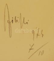 Olvashatatlan jelzéssel: Női fejek. Színezett litográfia, papír, számozott 7/10, üvegezett keretben,...