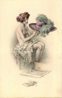 Wiener erotic art postcard M. Munk Nr. 684 s: Reznicek