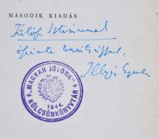 Illyés Gyula: Petőfi. Bp. [1941]. Nyugat. 311 p. Aranyozott kiadói egészvászon kötésben, papír védőb...