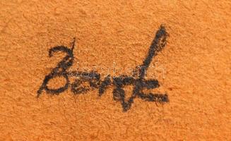 Bors István (1938-2003): Vázlatfüzet. Grafit, papír, jelzett, 33x24 cm