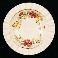 Zsolnay pillangómintás hamutartó, hibátlan, jelzett, d: 15 cm