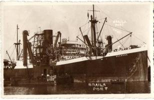 Braila, port, SS Dromore (fa)