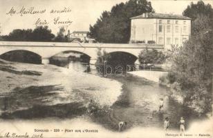 Sorgues, Pont sur l'Ouveze / bridge (fa)