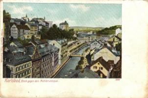Karlovy Vary, Karlsbad; - 5 old postcards