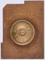 Lengyelország 1951. "Téli Bajnokság 1951" síelő zománcozott jelvény csavaros hátlappal T:1...