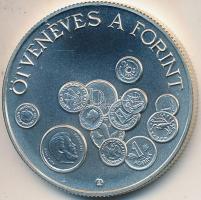 1996. 2000Ft Ag "50 éves a forint" tanúsítvánnyal T:BU