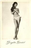 Brigitte Bardot, erotic postcard (EK)