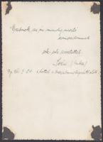 cca 1938-1970 4 db Budapest-fotó, hátulján feliratozva, különböző méretben