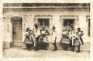 2 db MODERN motívumlap; cseh folklór / 2 modern motive cards; Czech folklore