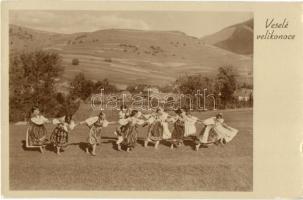 2 db MODERN motívumlap; cseh folklór / 2 modern motive cards; Czech folklore