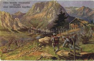 Olasz támadás visszaverése / Italian attack