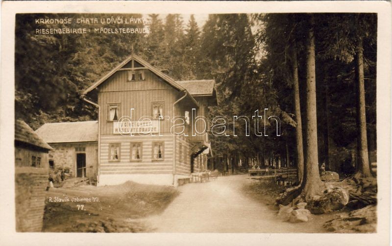 Spindleruv Mlyn, Spindlermühle; Krkonose, Chata u Dívci Lávky / mountain, guest house