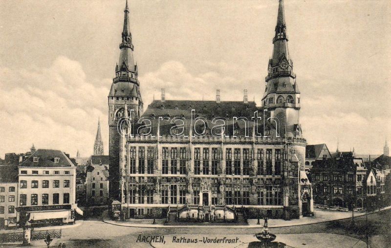 Aachen, Rathaus / town hall, Ernst Ormanns's shop