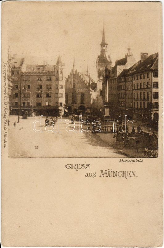 München, Marienplatz / square