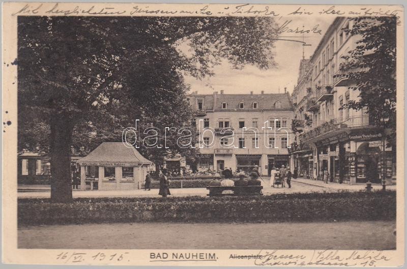 Bad Nauheim Alieen square, Bad Nauheim Alieen tér