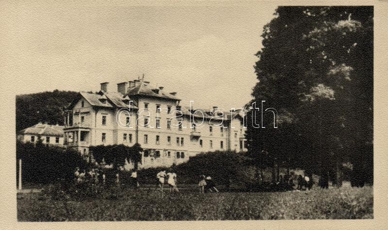 Parád pioneer camp, modern postcard, Parád úttörőtábor, modern képeslap