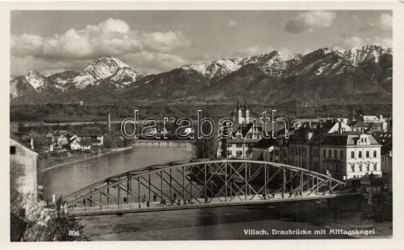Villach Draubrücke, Mittagskogel