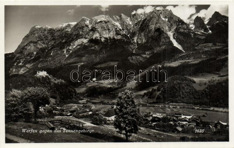 Werfen gegen das Tennengebirge