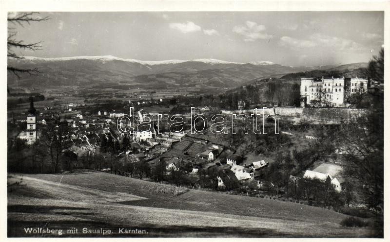 Wolfsberg mit Saualpe