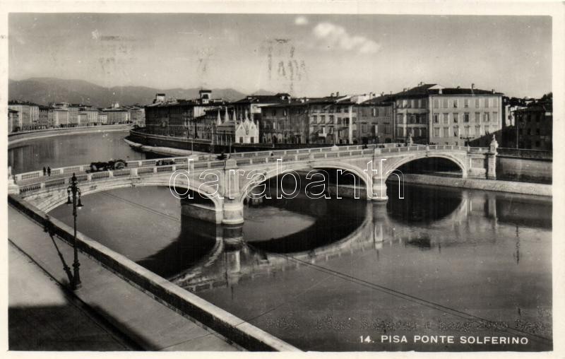 Pisa Solferino bridge, Pisa Solferino híd