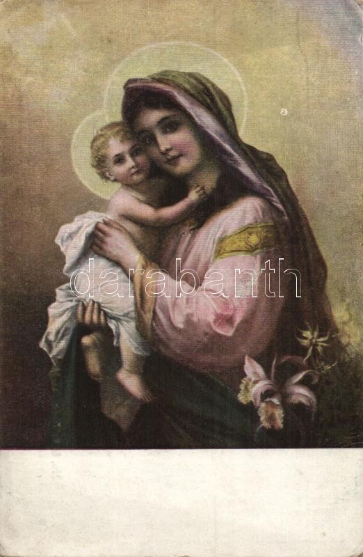 Madonna pinx. Zatzka, Madonna pinx. Zatzka