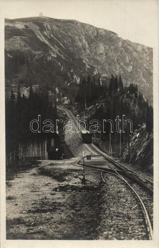 Hochschneeberg rack railway, Hochschneeberg fogaskerekű vasút