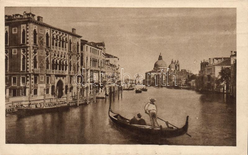 Velence Canal Grande és Palazzo Cavalli-Franchetti, Venice Grand Canal and Palazzo Cavalli-Franchetti