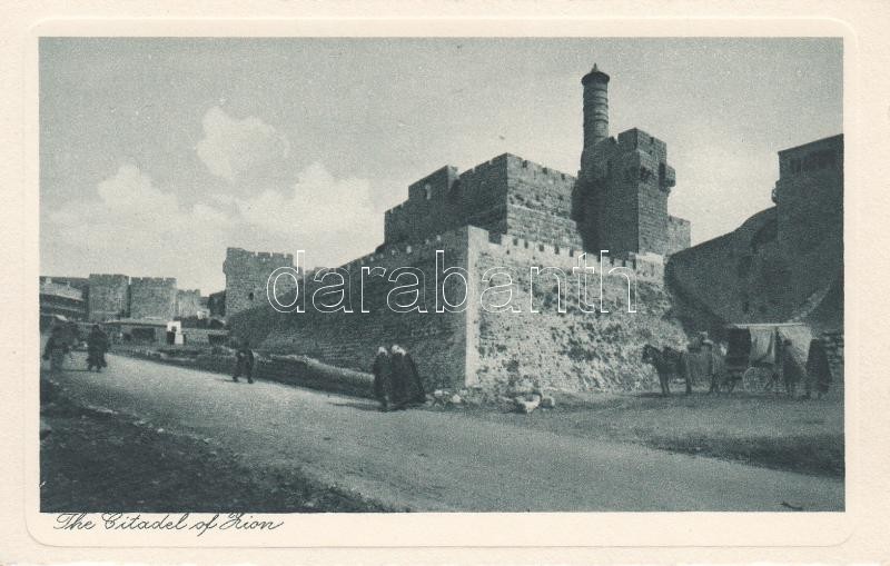Jerusalem citadel of Zion (non pc), Jerusalem Zion citadella (nem képeslap)