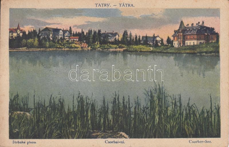 Tatra, Strbske pleso, Tátra, Csorba-tó