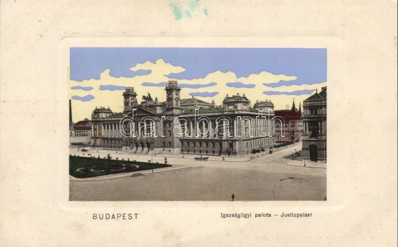 Budapest V. Igazságügyi Palota, Budapest Palace of Justice