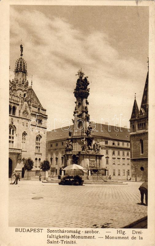 Budapest I. Szentháromság szobor