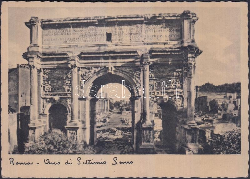 Rome Arco di Settimio Severo / Arch of Septimius Severus, Róma Arco di Settimio Severo / Septimius Severus diadalíve